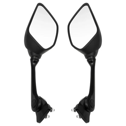 Black Rear-View Mirrors for Yamaha YZF-R7 (2022-2025)