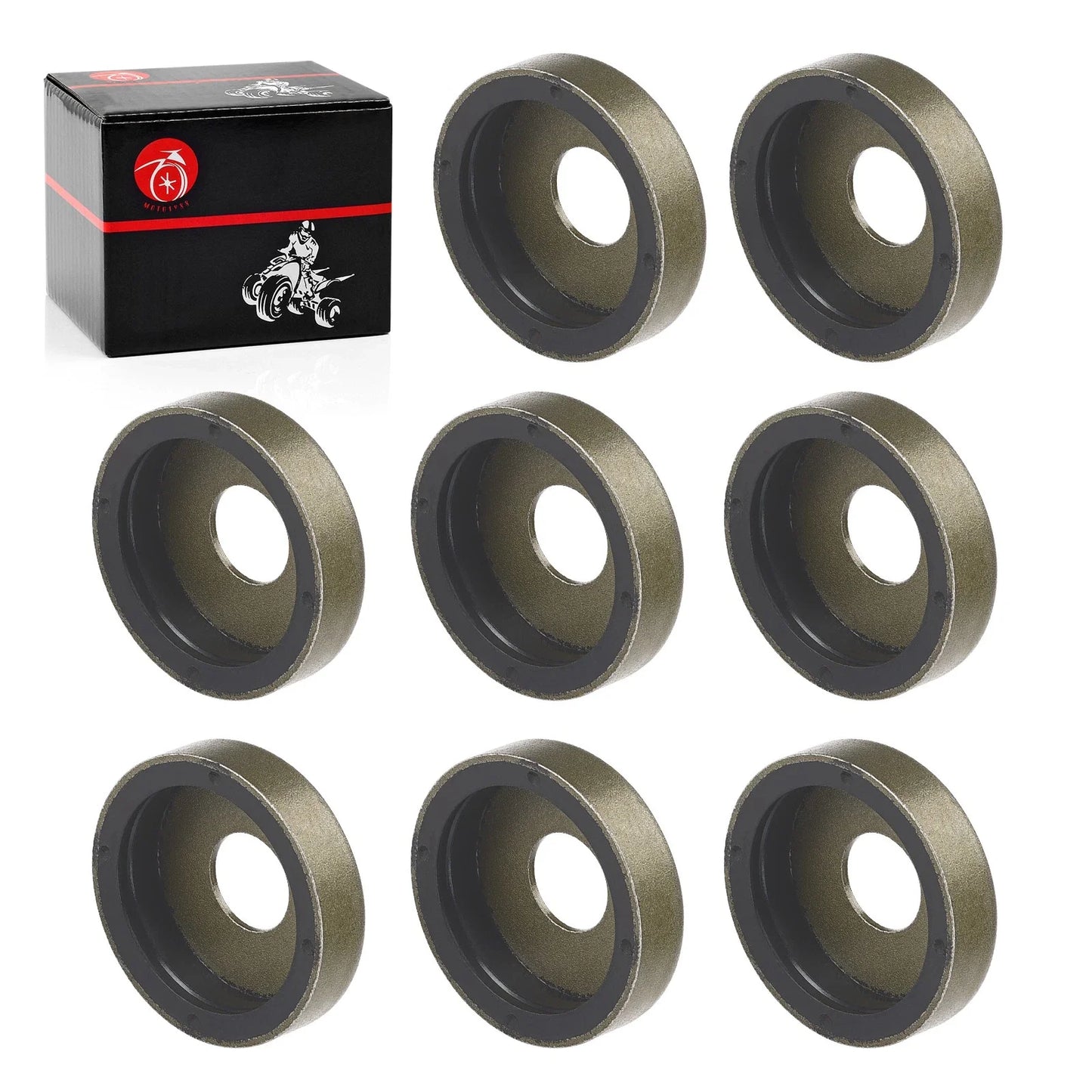 8x Front A-Arm Bushing Rubber Cap for Polaris Outlaw 50 (2008–2019)
