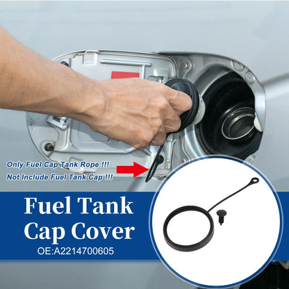 Fuel Tank Cap Tether Rope 2 x for Mercedes-Benz E320 (2003-2009)