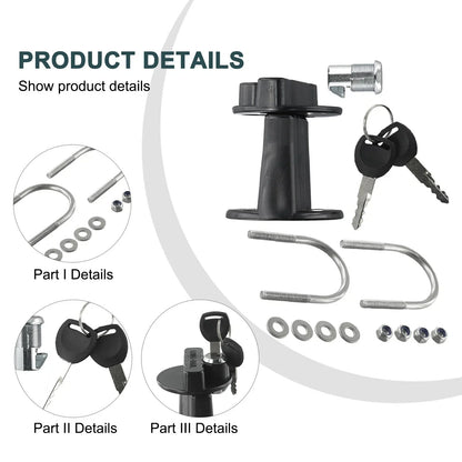 Cans-Key Bracket Holder-Lock 3L-5L Petrol Can for Jerry Tank