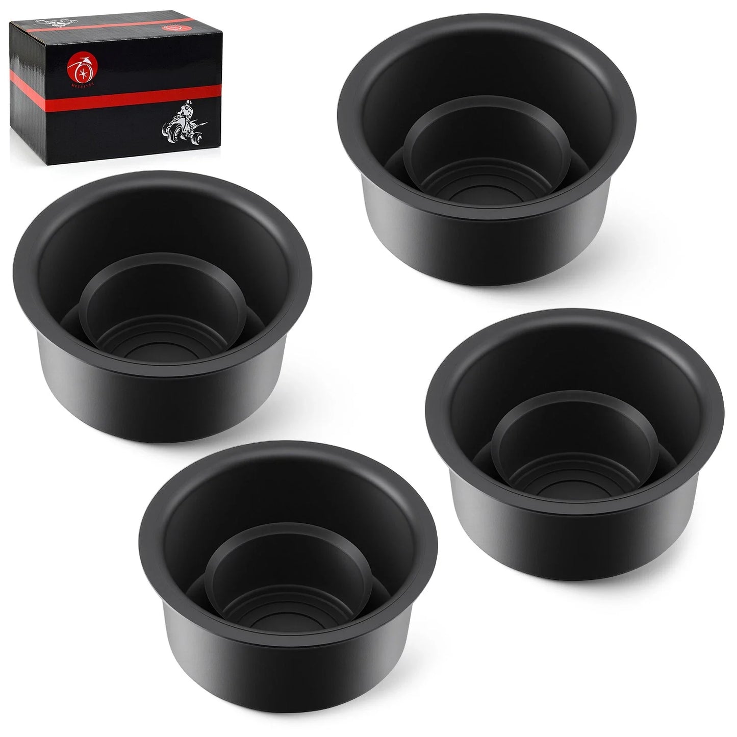 4 x Front Rear Wheel Caps for Yamaha Big Bear 400 YFM400 (2007–2012)