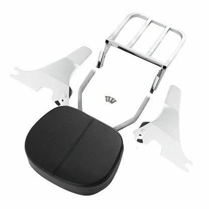 Sissy Bar Backrest Rack for Harley Sportster XL883 XL1200 (2004 - 2022)
