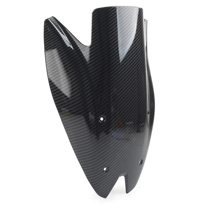 Black Carbon Fiber ABS Windshield Shield for KAWASAKI Z1000 (2010-2013)
