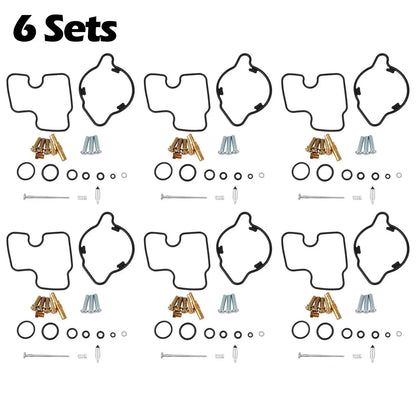 6x Carburetor Repair Kit for Honda GL1500C/GL1500CT Valkyrie 1500 (1997–2003)