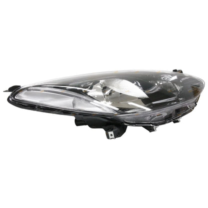 LH+RH  Black Headlights for Mazda 2 (2007 - 2014)