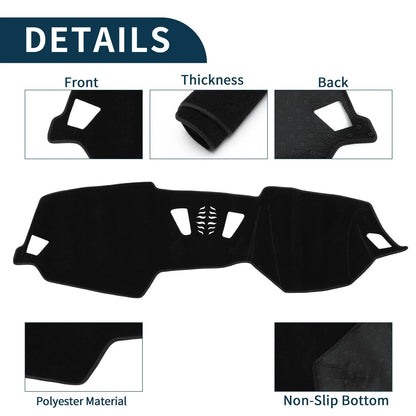 Dashboard Dash Cover Mat for BMW 4 Series Sun Protector Pad Black