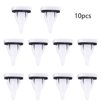 10 x Car Skirt Body Molding Trim Grommet Clips for Mitsubishi Outlander