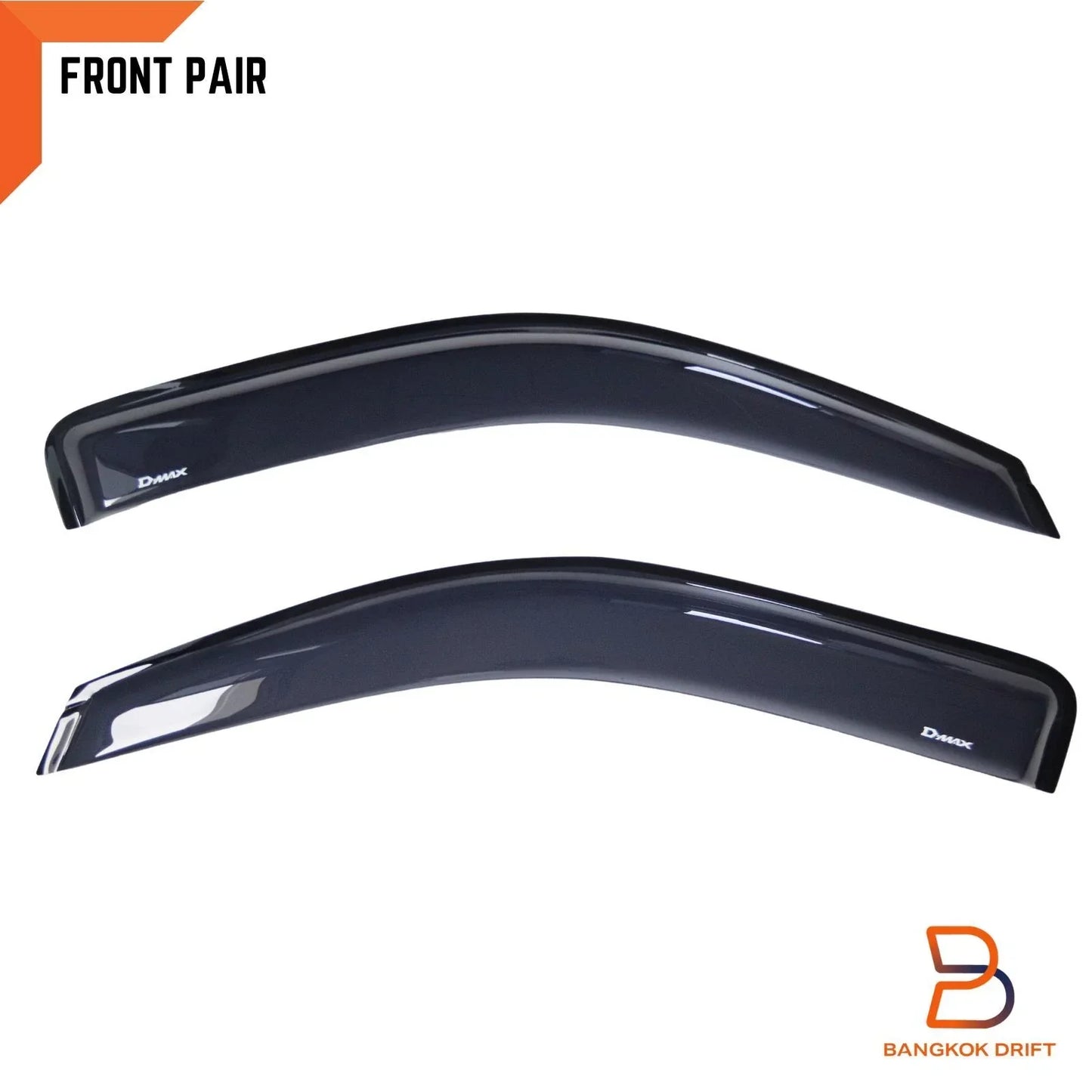 Weather Shield Window Visor Rain Guard for Holden Rodeo Isuzu D-Max (03-11)