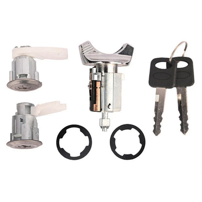 Ignition Door Lock Cylinder Set for Ford F150 F250 Ranger Van (1992-1996)