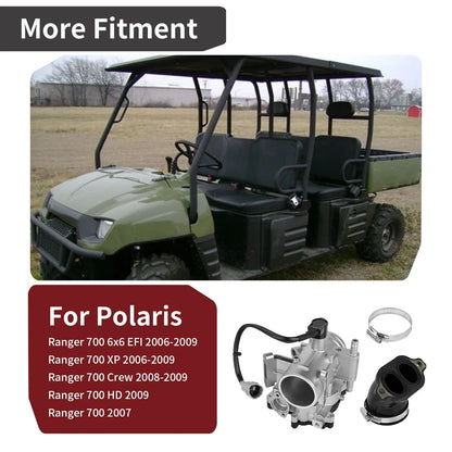 Throttle Body & Adapter for Polaris Ranger 700 EFI (2006–2009)
