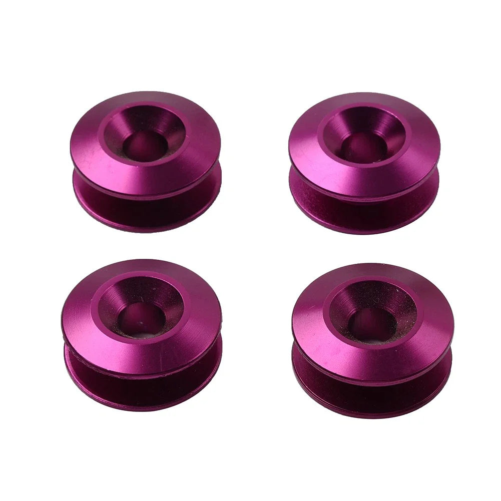 4PCS Purple Quick Release Bumper Holder Clips for Trunk Hatch Lid