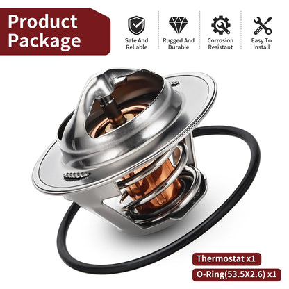 Thermostat & O-Ring 53.5x2.6 for Kawasaki Z750S/ZR800 Z800 ABS (2005–2016)
