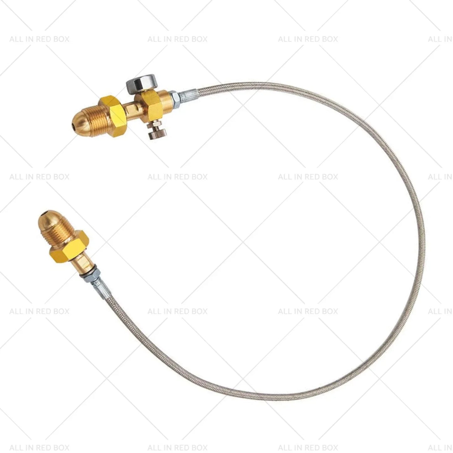 Refill Station Transfer Adaptor Hose for BS 341 No. 3 Argon Cylinder