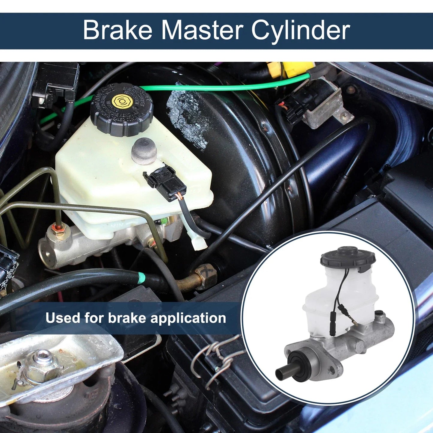 Brake Master Cylinder with Reservoir for Honda CR-V (1998)