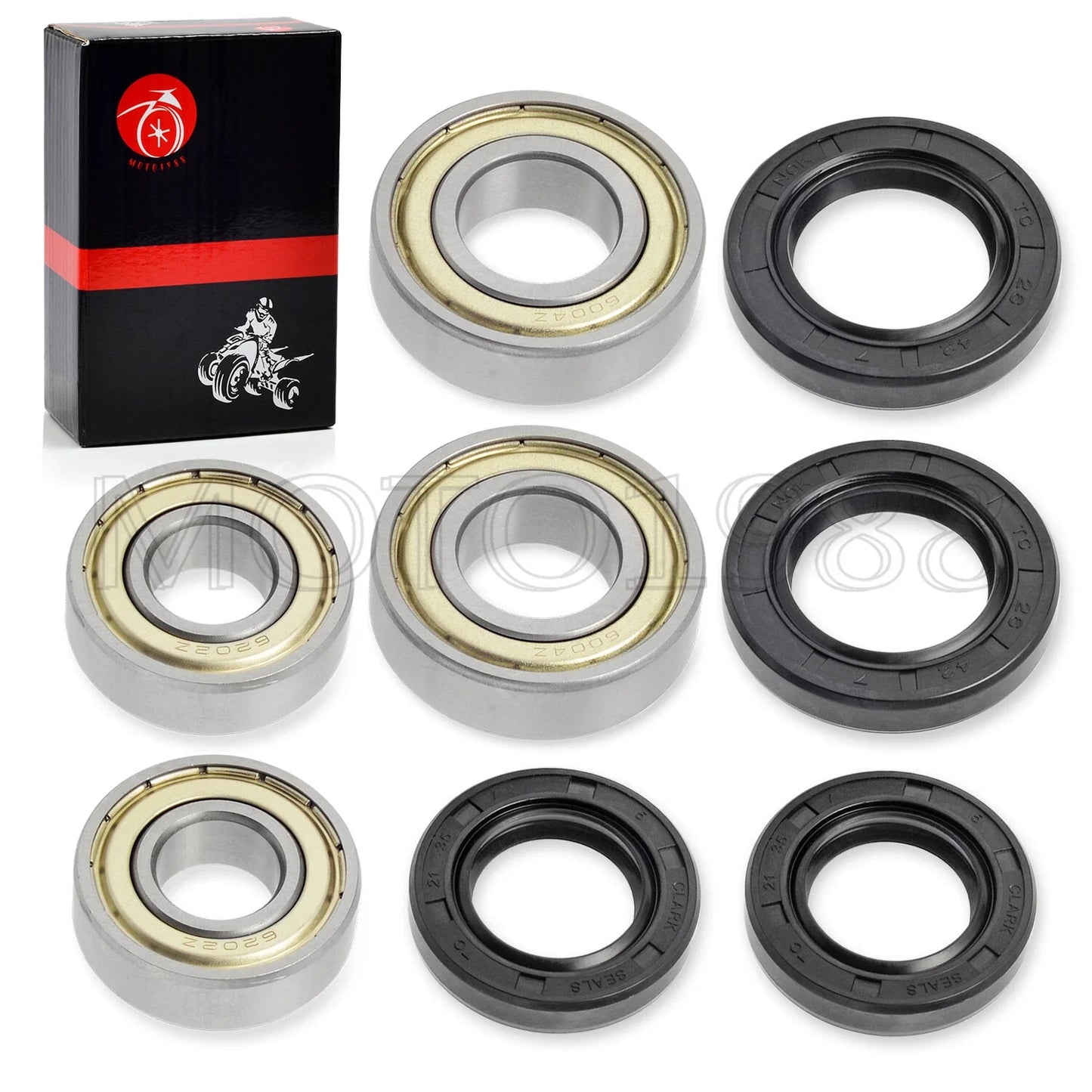 Front Wheel Bearing & Seal for YAMAHA Banshee Warrior Raptor 350 (1988–2013)