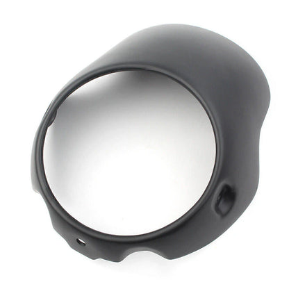 7" Matte Black Front Headlight Fairing Cover for T100 T12