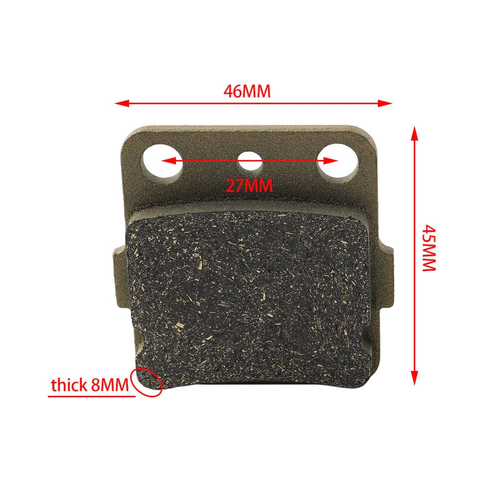 Front Brake Pads for YAMAHA YFM 660 YFZ350 YFM 350 Raptor (2001-2006)