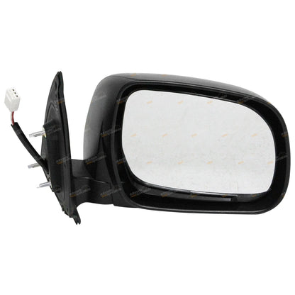 LH+RH / Black Electric Side Door Mirror for Toyota Hilux (2005–2010)