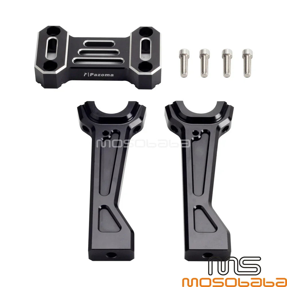 Tall Handlebar Risers w/Top Clamp Cover for Harley Pan America 1250 (21-23)