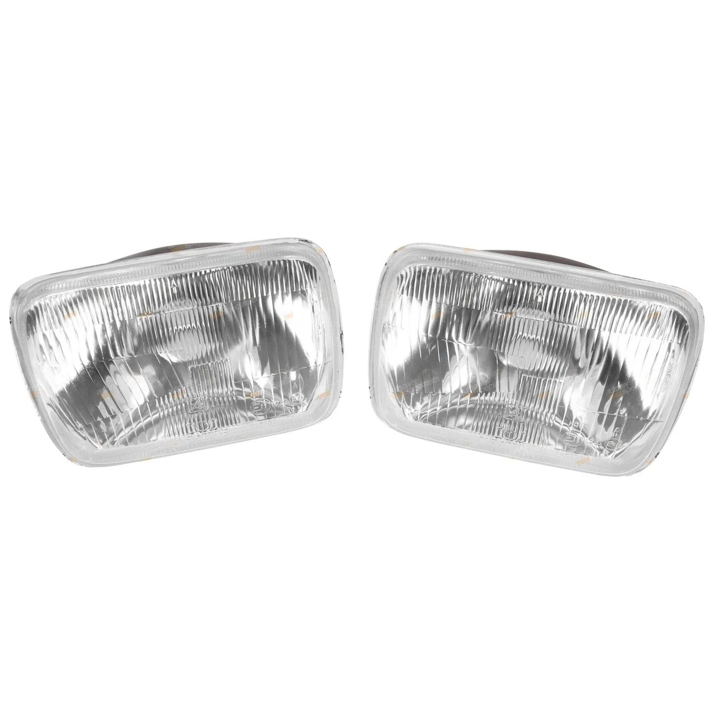 L+R SemiSealed Headlight Set for Ford Courier/Holden Rodeo (1981-1998)