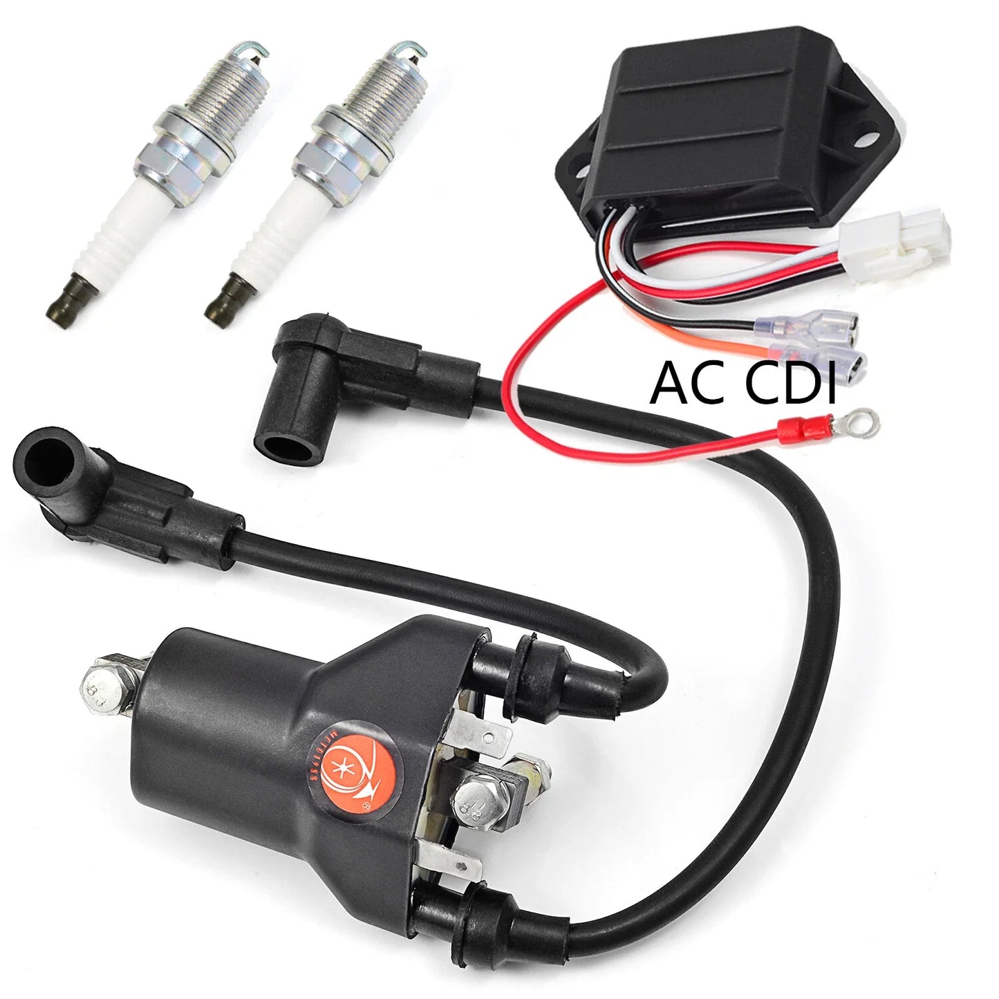 Ignition Coil & Spark Plug Ignitor for EZGO Golf Cart