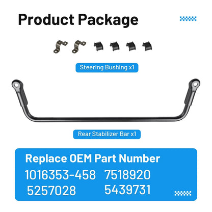Rear Stabilizer Bar & Steering Bushing for Ranger 800 EFI EPS (2013–2014)