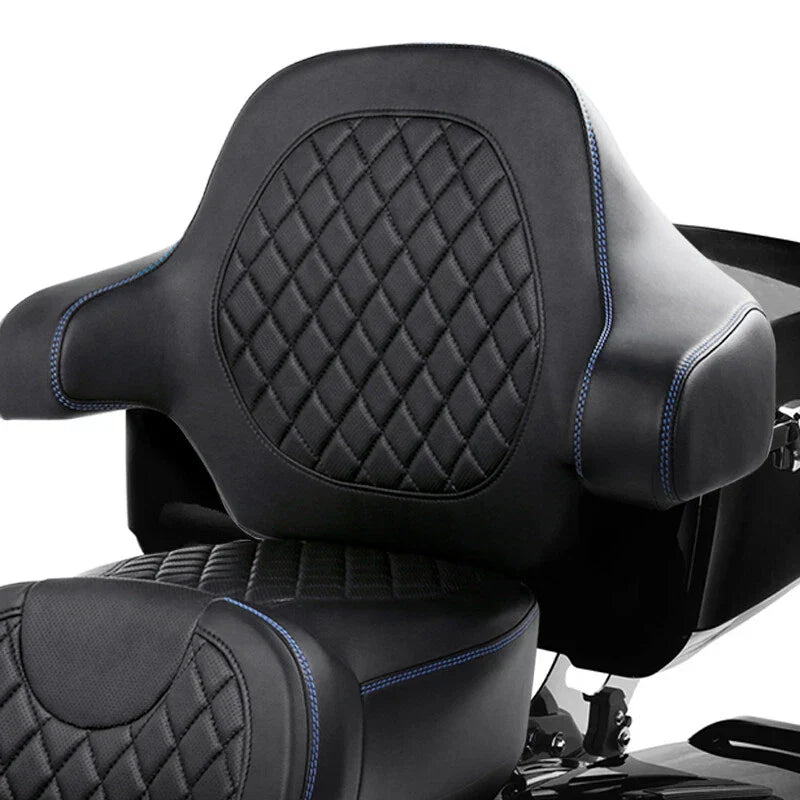 Passenger Backrest Pad for Harley Touring Tri Electra Glide (2014-2025)