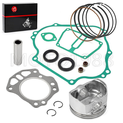 Engine Gasket Kit w/ Piston Ring & Seal for Kawasaki Mule