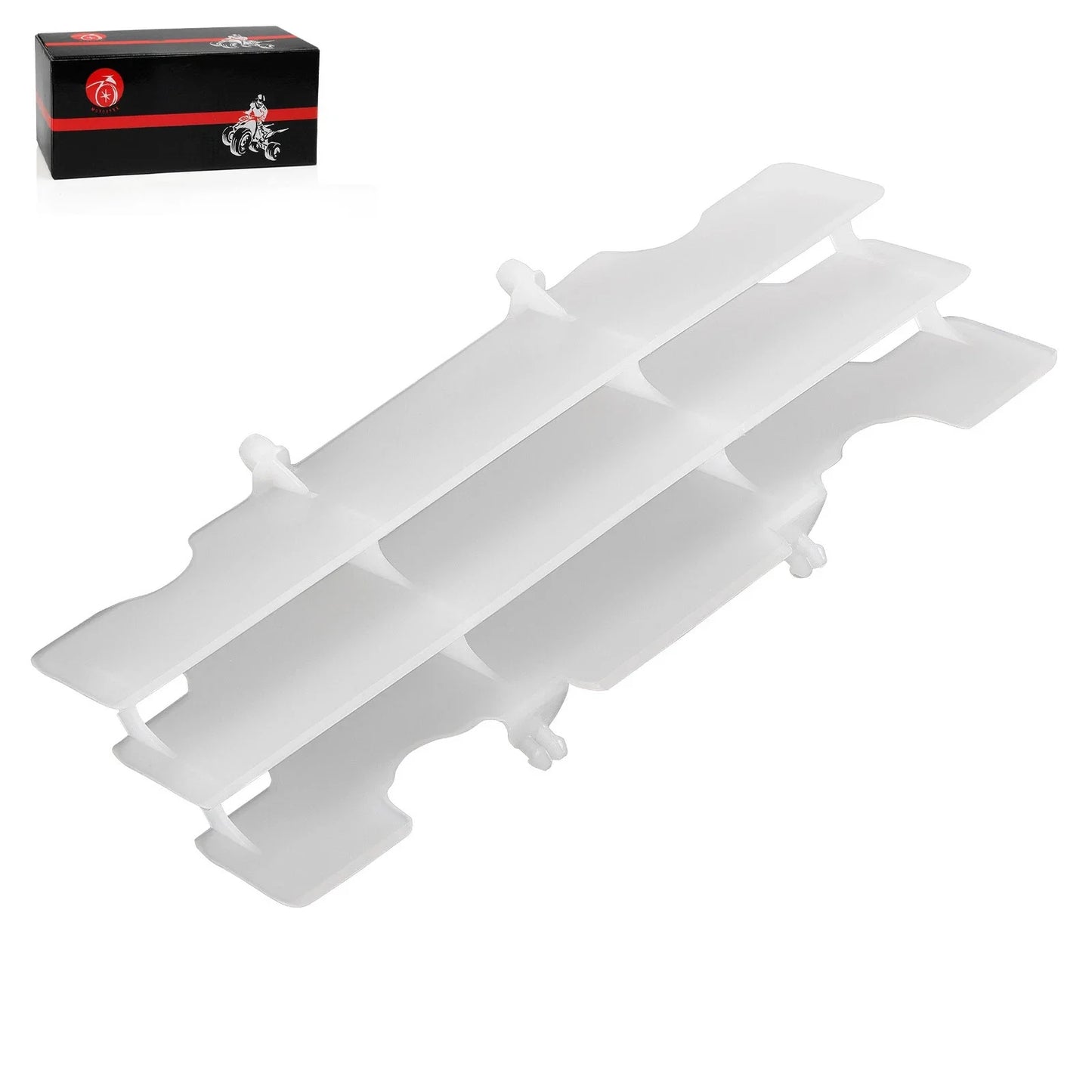 Radiator Louver Guard White for Honda CR125R (1992–1997)