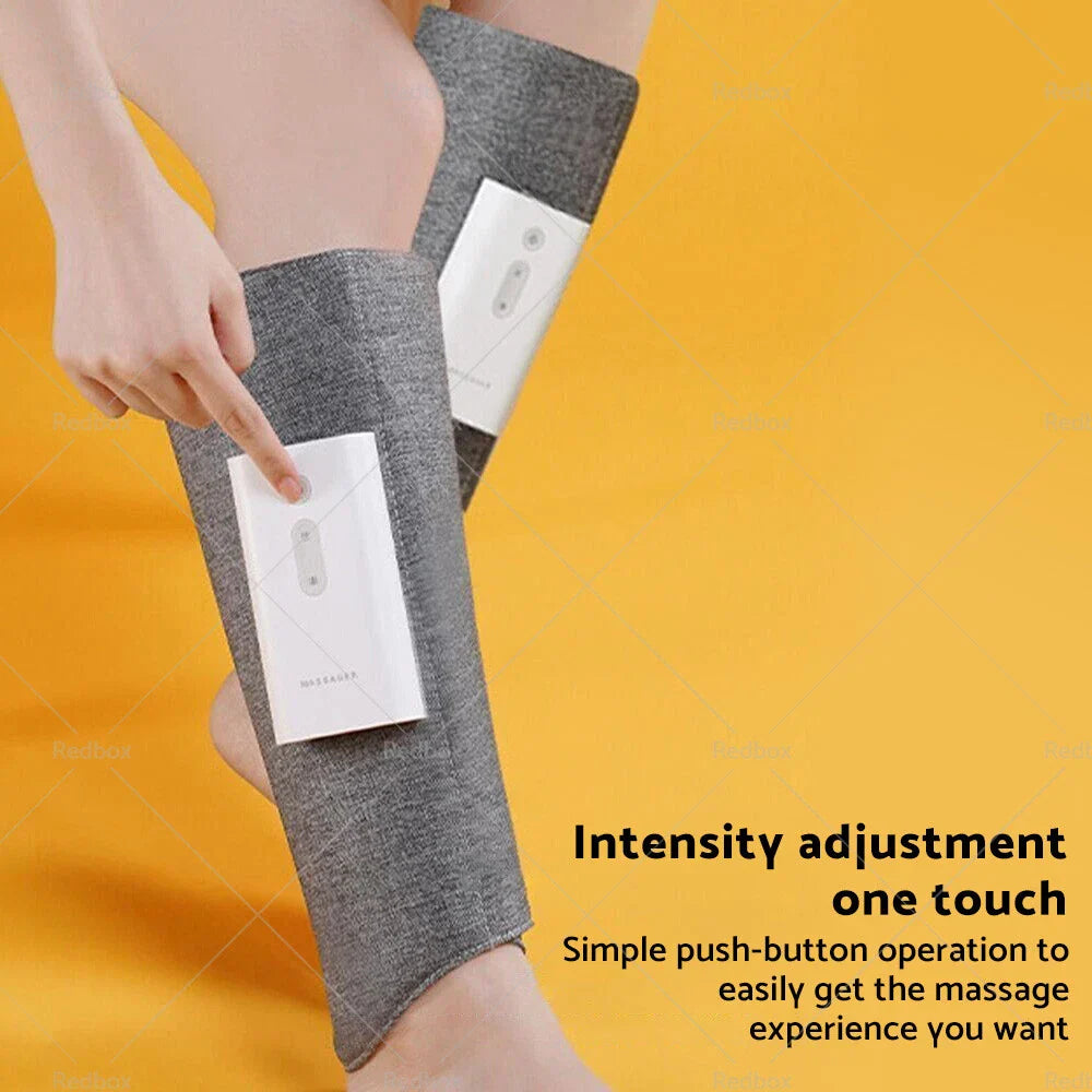 Heated Air Compression Leg Massager for Circulation - Foot Massage