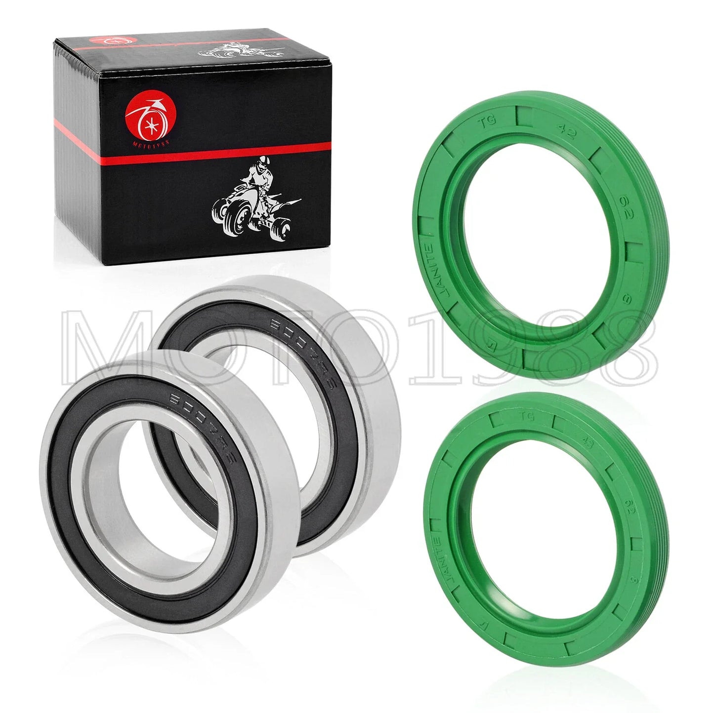 Rear Axle Wheel Bearing & Seal Kit for Yamaha Banshee (1987–2006)