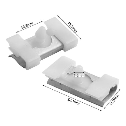 5 x Windshield Moulding Attachment for BMW E38 (1995–2001)