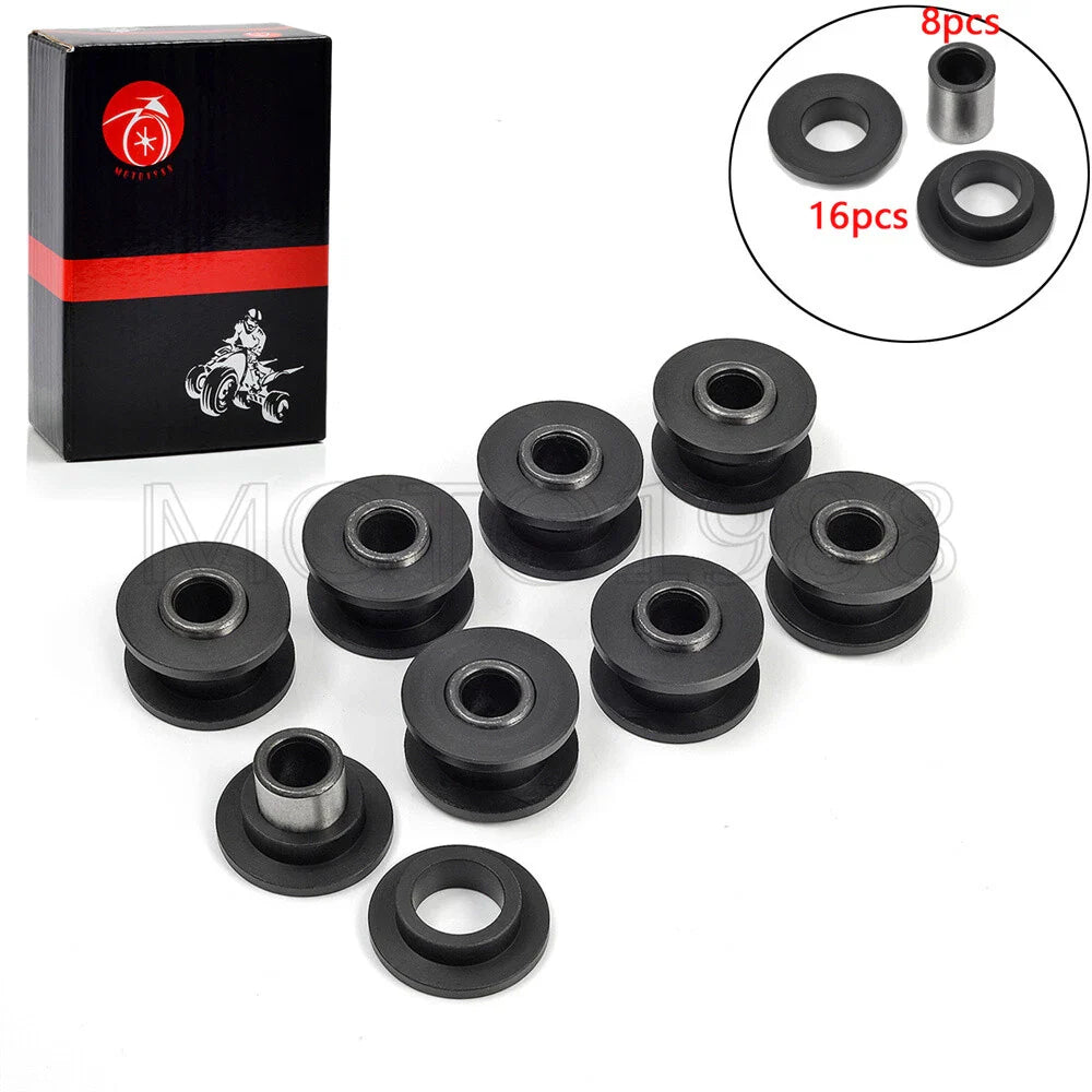All 4 Shock Bushing Bearing Sleeve Kit for Arctic Cat 250-700