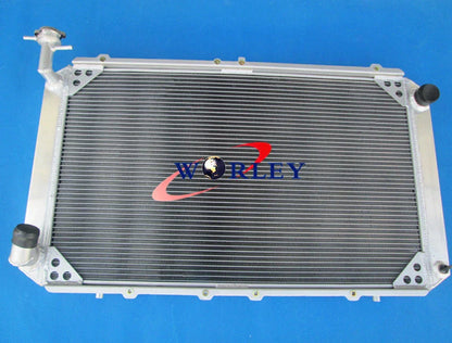3 Core Aluminum Radiator + Silicone Hose for Nissan Patrol GQ Y60 (1988-1997)