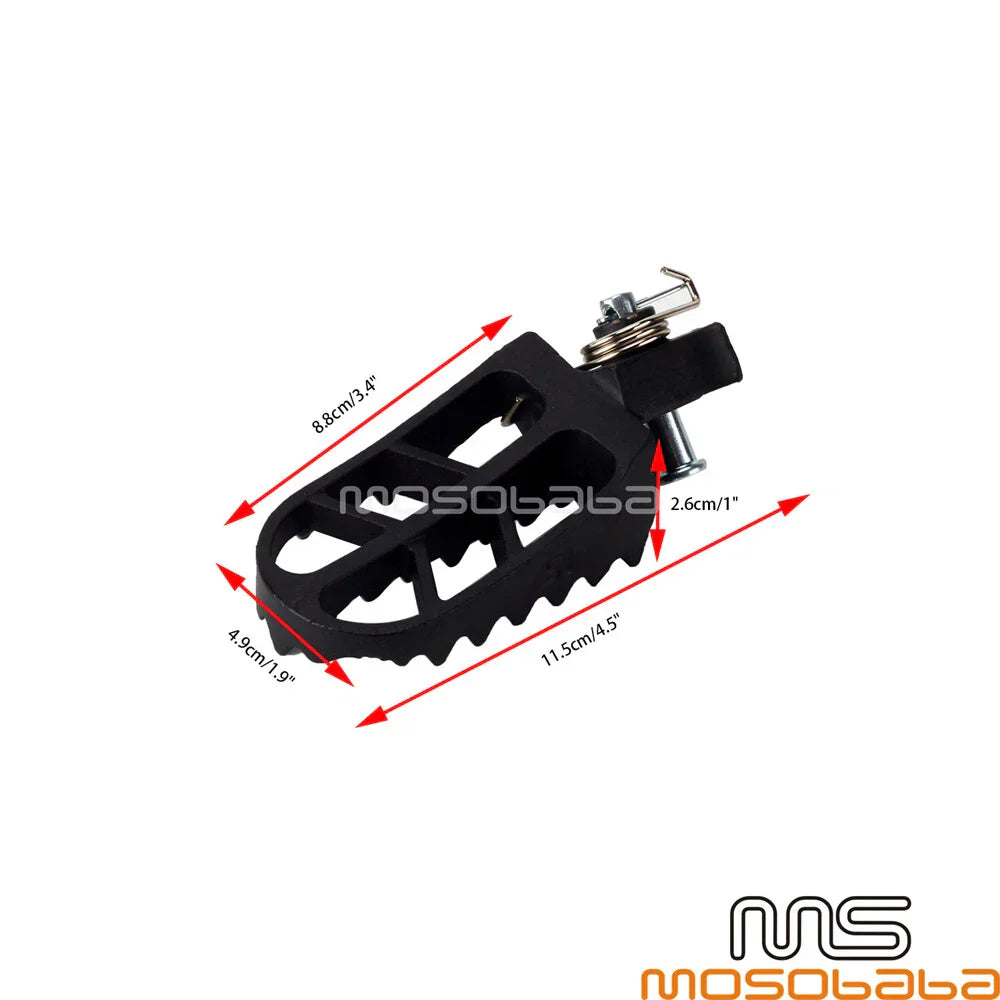 Heavy Duty MX Style Rider Foot Pegs for Harley PANAMERICA 1250 (2021-2023)