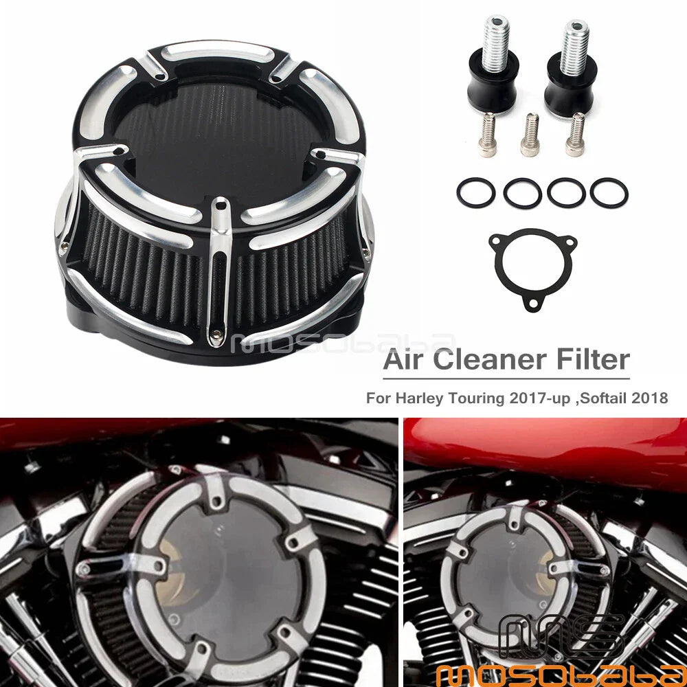 Air Cleaner Filter for Harley Street Electra Road Glide Softail (2018)