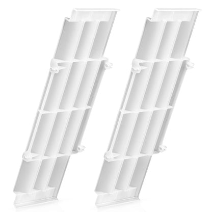 2 x Radiator Grill Guard Lourve Cover for Honda CR500R (1992–2001)