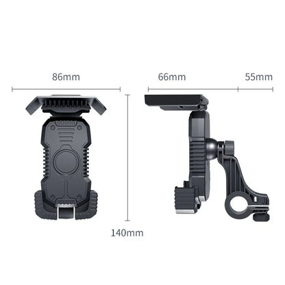 Handlebar Phone Holder Navigation Bracket for Motorcycle Scooters
