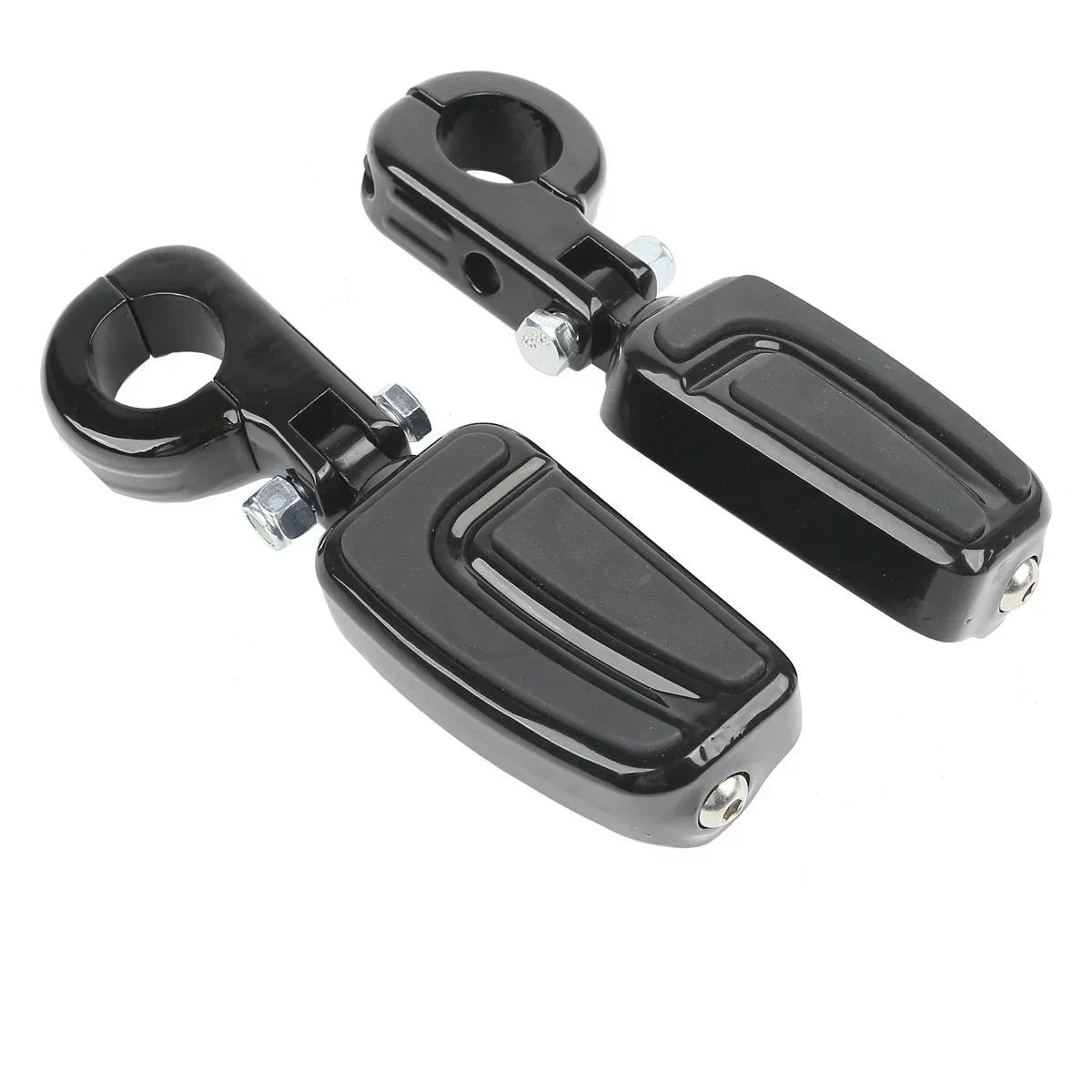 1 1/4" Highway Bar Foot Pegs for Harley Softail Fatboy Deluxe