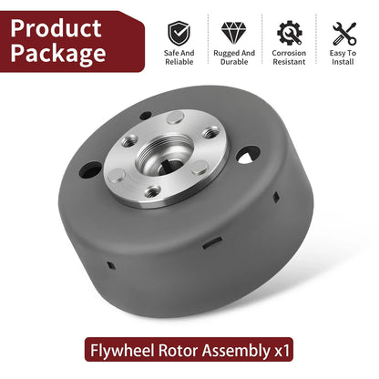 Flywheel rotor assembly for Suzuki Quad Runner Master LT50 LT-A50 (1983–2005)