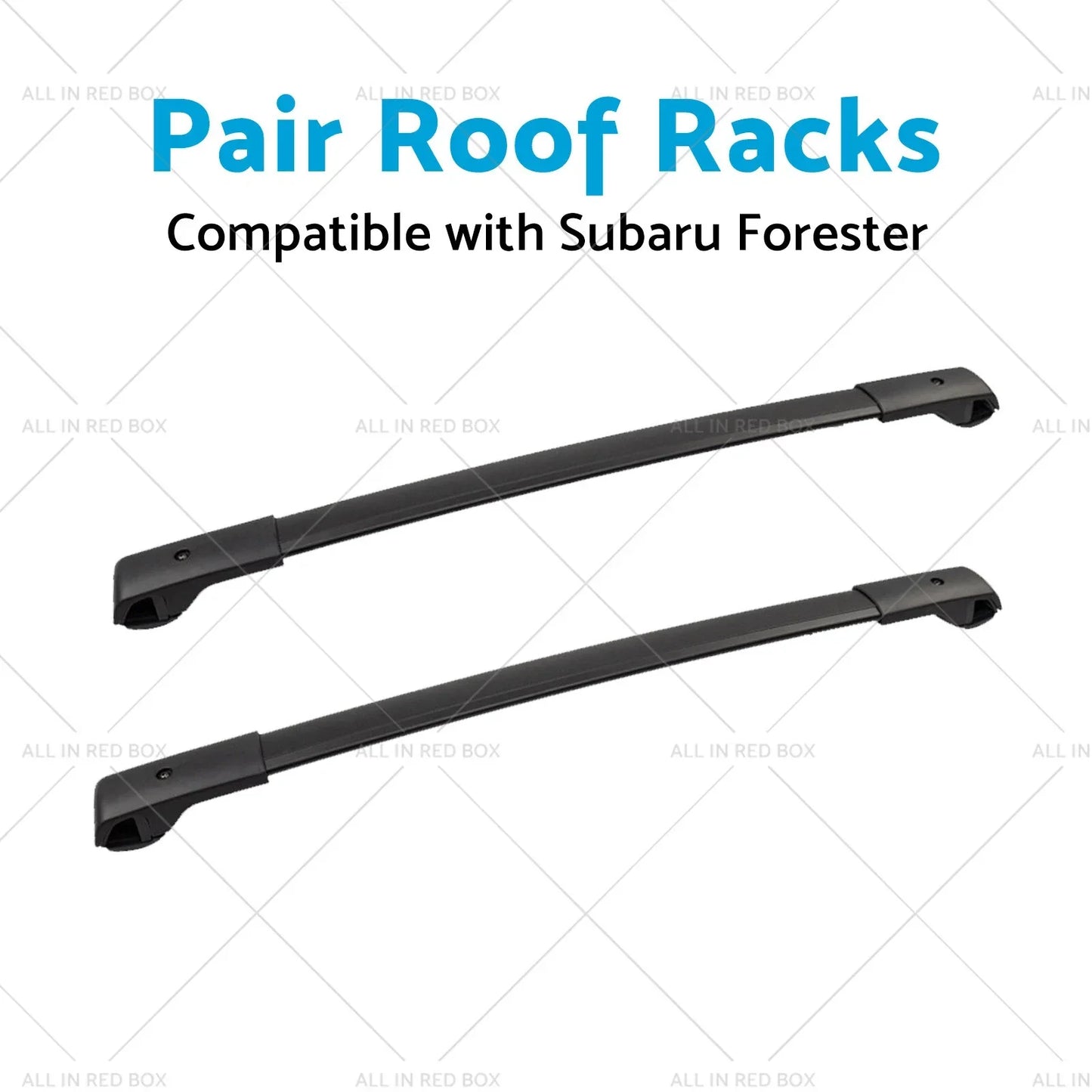 Black Roof Racks Cross Bars for Subaru Forester (2008-2021)
