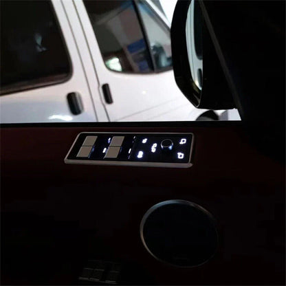 4Pcs Window Button Retrofit Kit for Land Rover Range Rover Discovery (2013-2023)