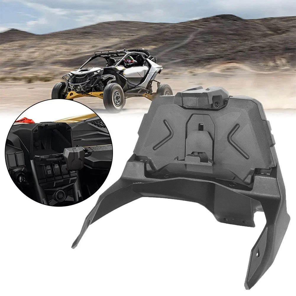 Adjustable Electronic Device Holder for CanAm Outlander Models with Storage Bin