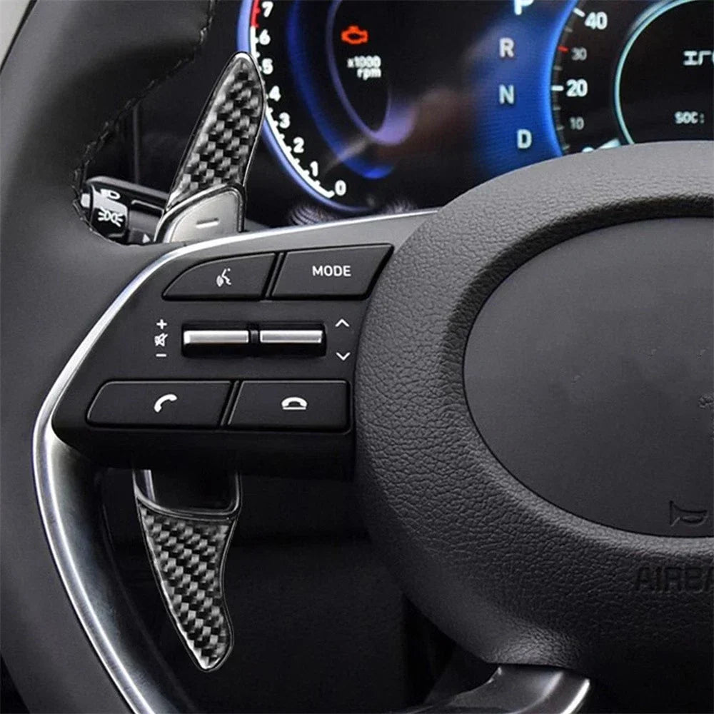 Carbon Fiber Shift Paddles for Hyundai Sonata (2020-2022)