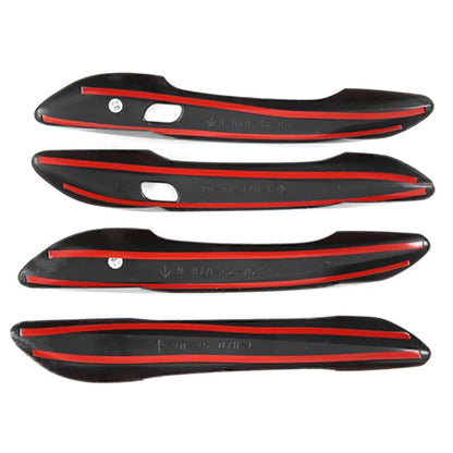 4pcs Carbon Fiber Exterior Side Door Handle Covers for Hyundai Elantra (2021)