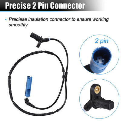 ABS Wheel Speed Sensor for BMW 330Ci Black Blue