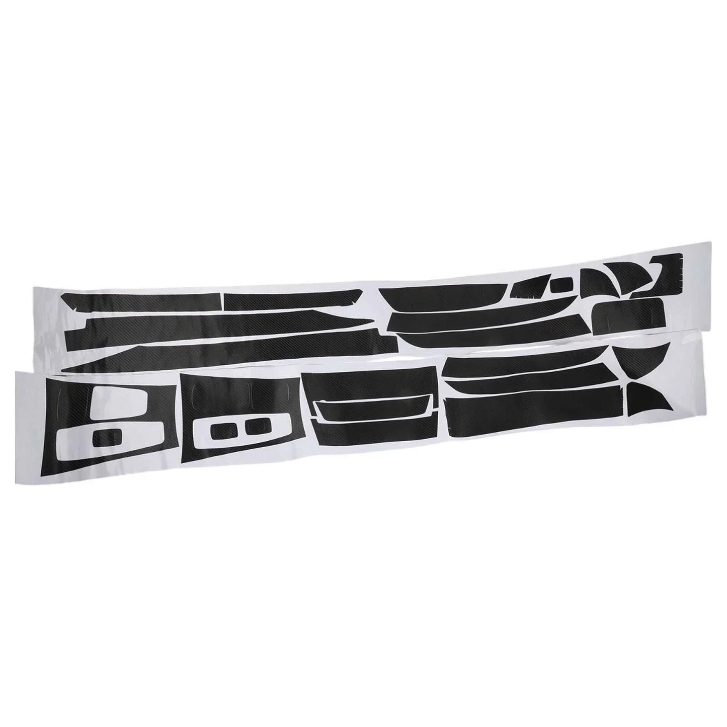 3D Carbon Fiber Pattern Interior DIY Trim Decals for BMW X5 (2007–2013)