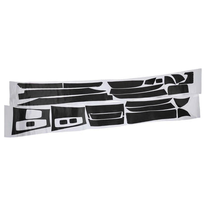 3D Carbon Fiber Pattern Interior DIY Trim Decals for BMW X5 (2007–2013)