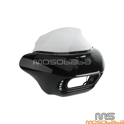 Dual Light Headlight Fairing Windshield Brackets for Softail Low Rider (2018-2023)
