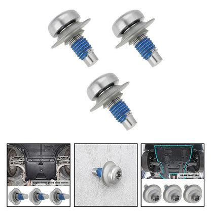 Secure Fit Lower Guard Plate Screws for Various Vehicle Makes and Models